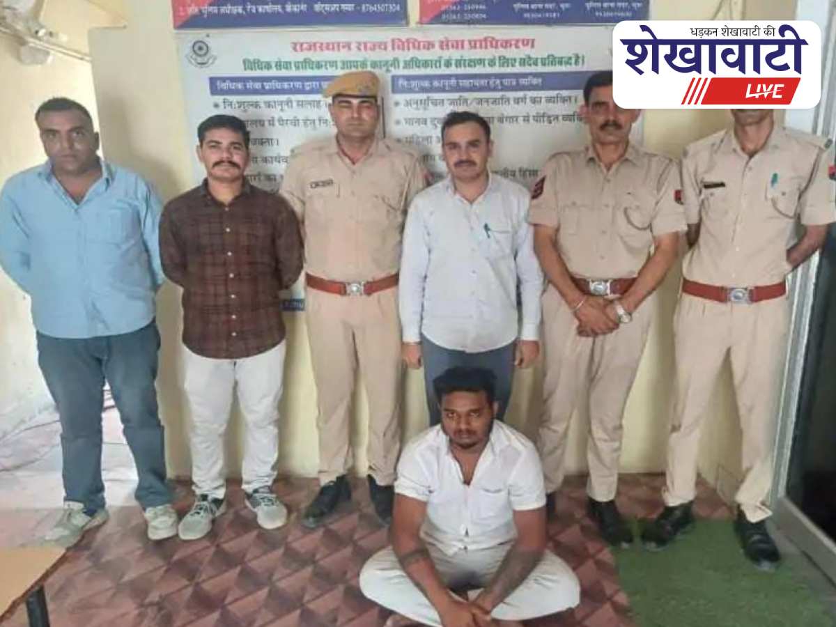 Churu police and DST arrest wanted criminal with illegal pistol