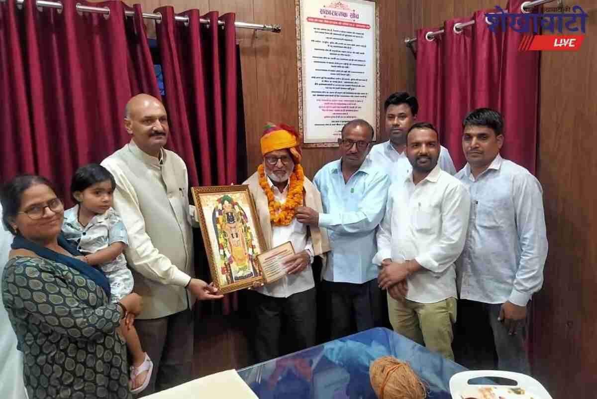 Seetaram Swami retired after 39 years of service in Jhunjhunu