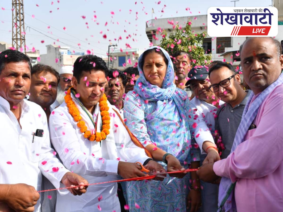 MP Rahul Kaswan inaugurates new overbridge at Pilani crossing in Sadulpur
