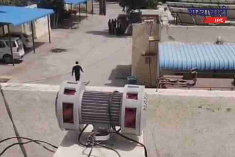 Churu civil defense mock drill and blackout exercise in evening