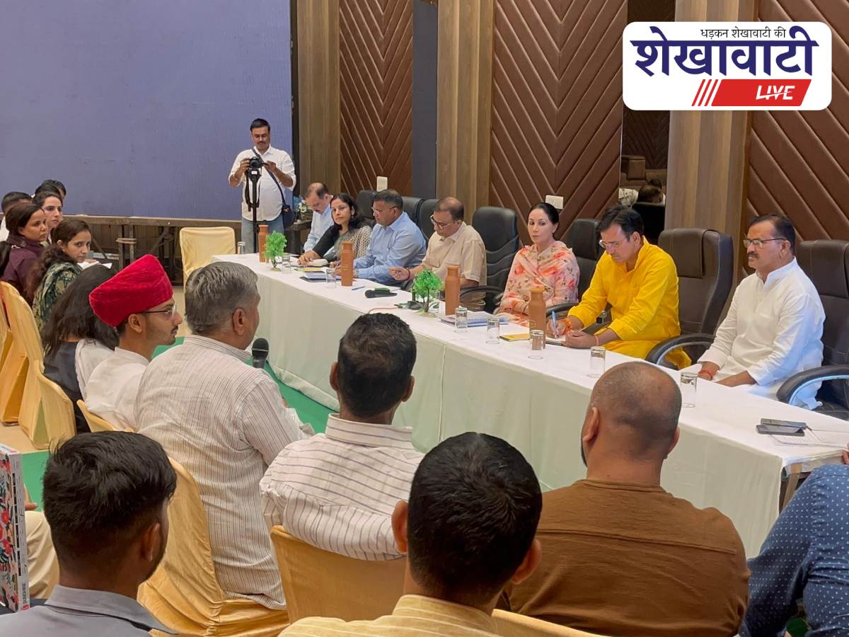 Diya Kumari reviews heritage havelis and Khatushyamji corridor project