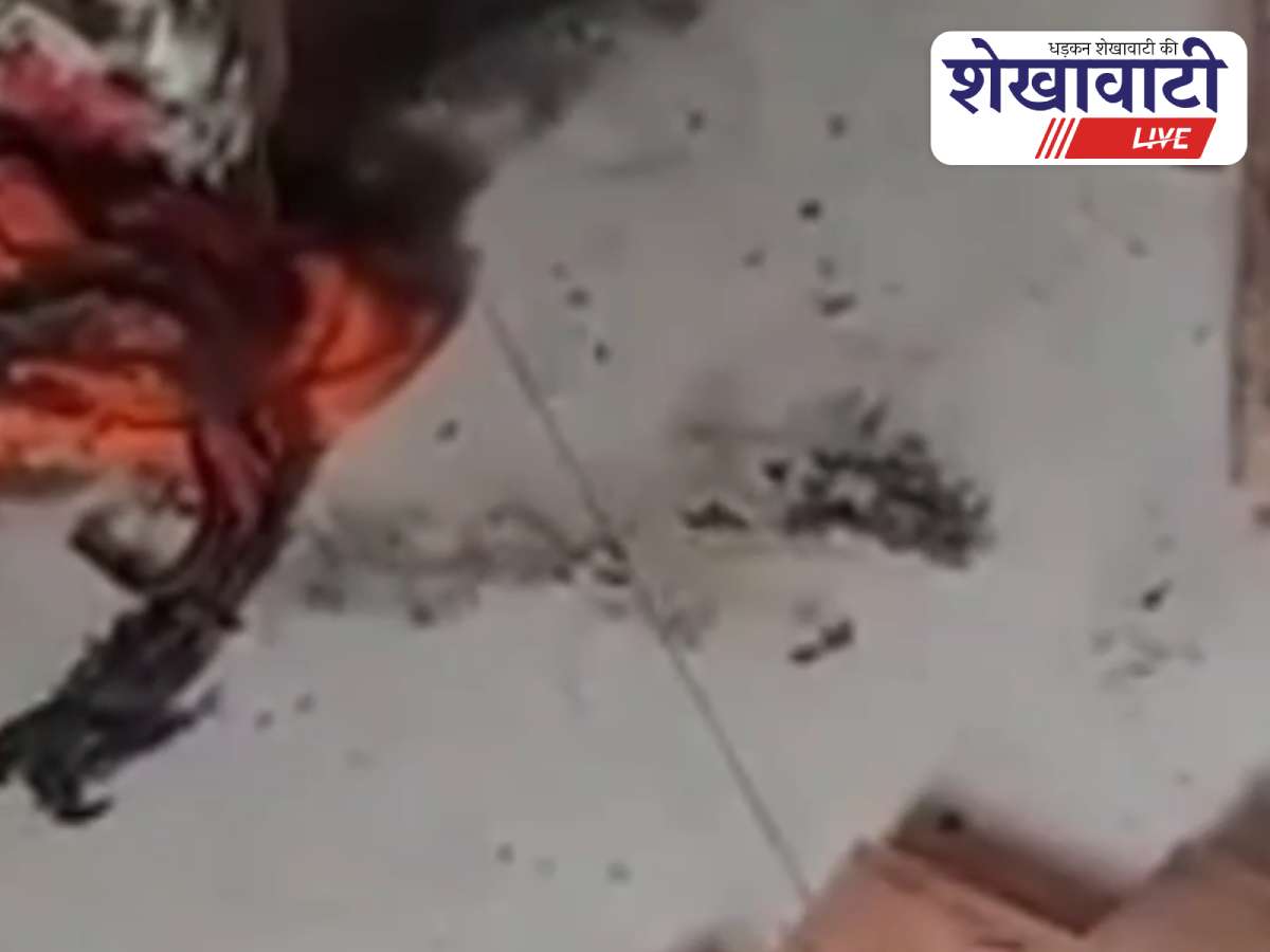 Gas cylinder leak causes fire in Rajladesar, woman injured