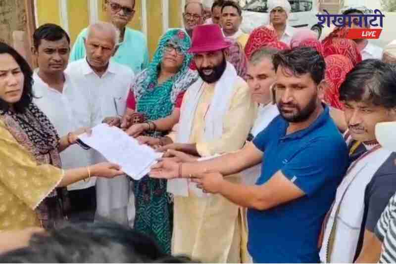 Nangal villagers protest at SDM office demanding accident justice