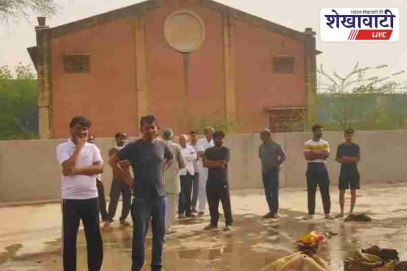 Fire incident at Paras Dal Mill in Sardarshahar Industrial Area