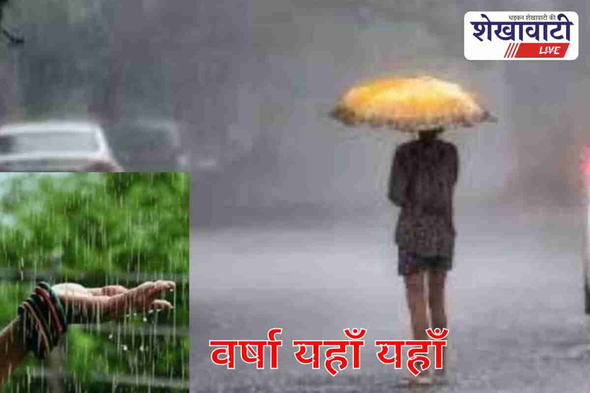 Rain alert issued for Shekhawati and 30 Rajasthan districts