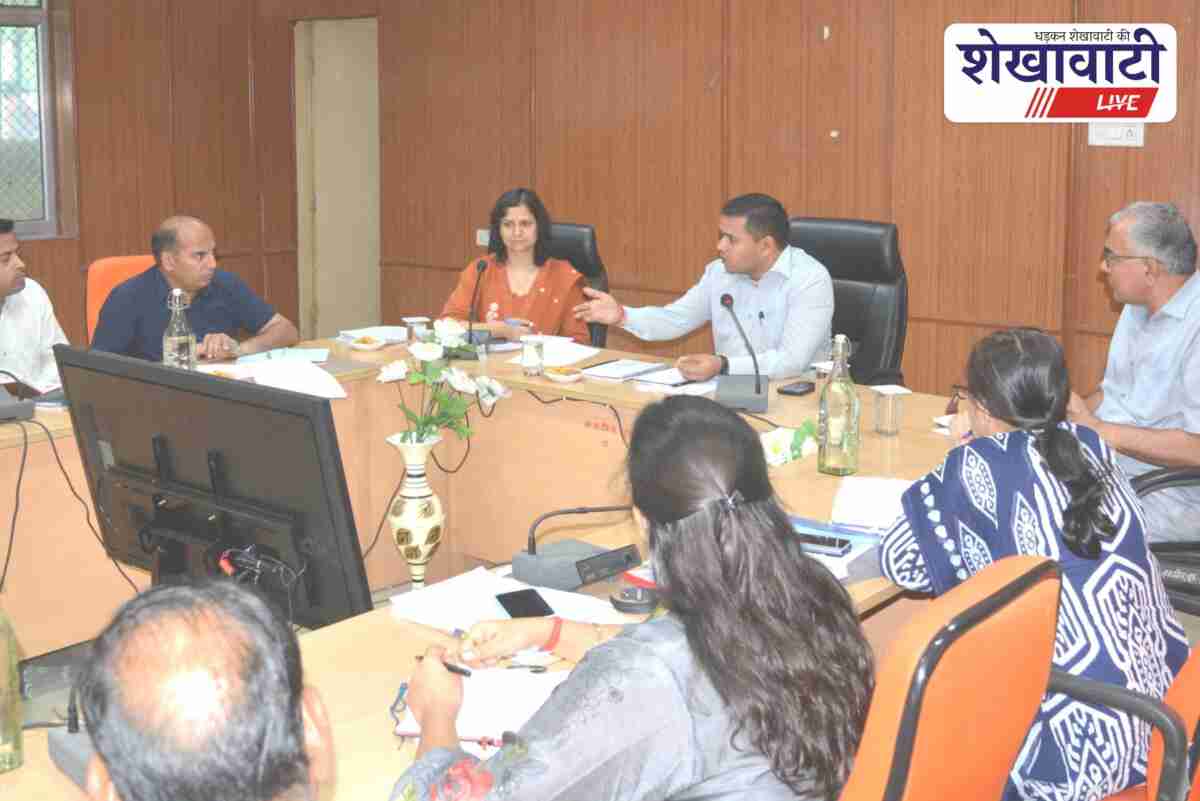 Churu Collector chairs monsoon and revenue preparedness meeting with officials