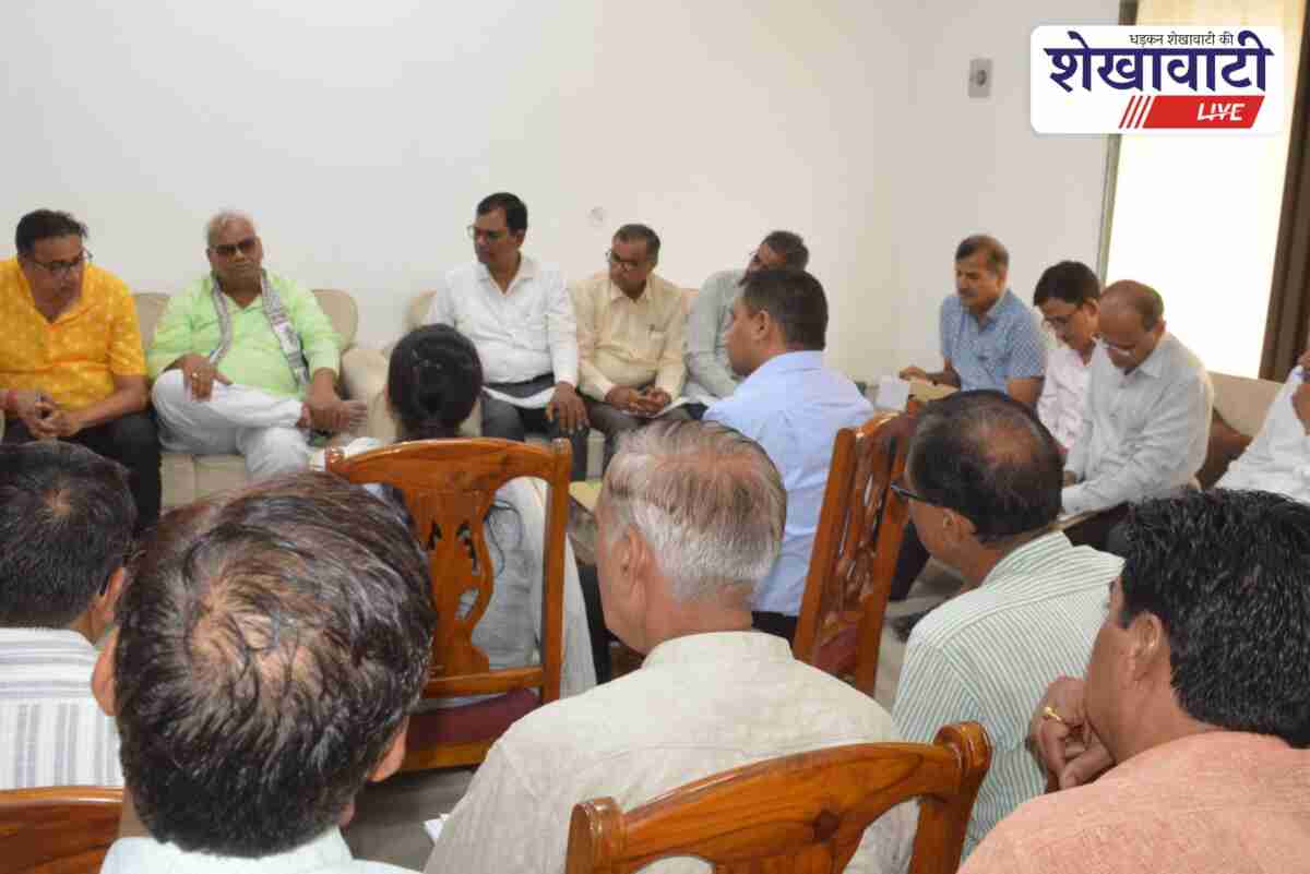 Madan Dilawar reviews education and plantation plans in Churu