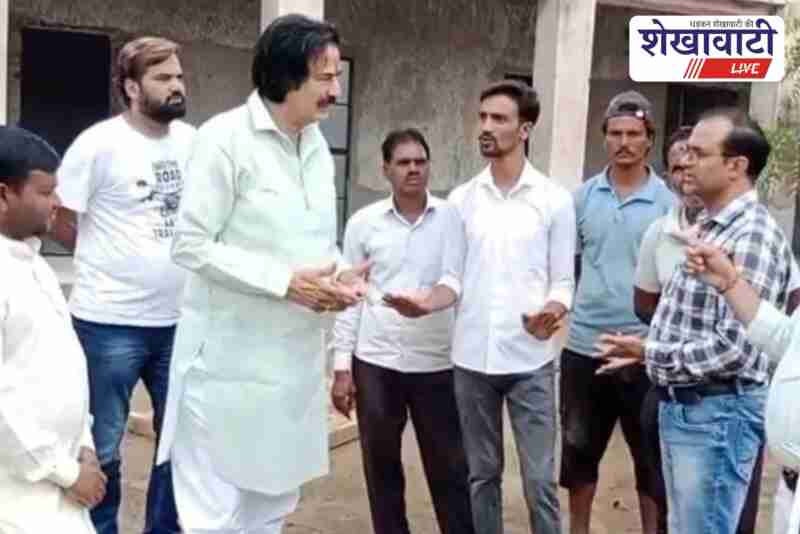 Former Minister Inspects Sarvoday Hostel Renovation in Sardarshahar