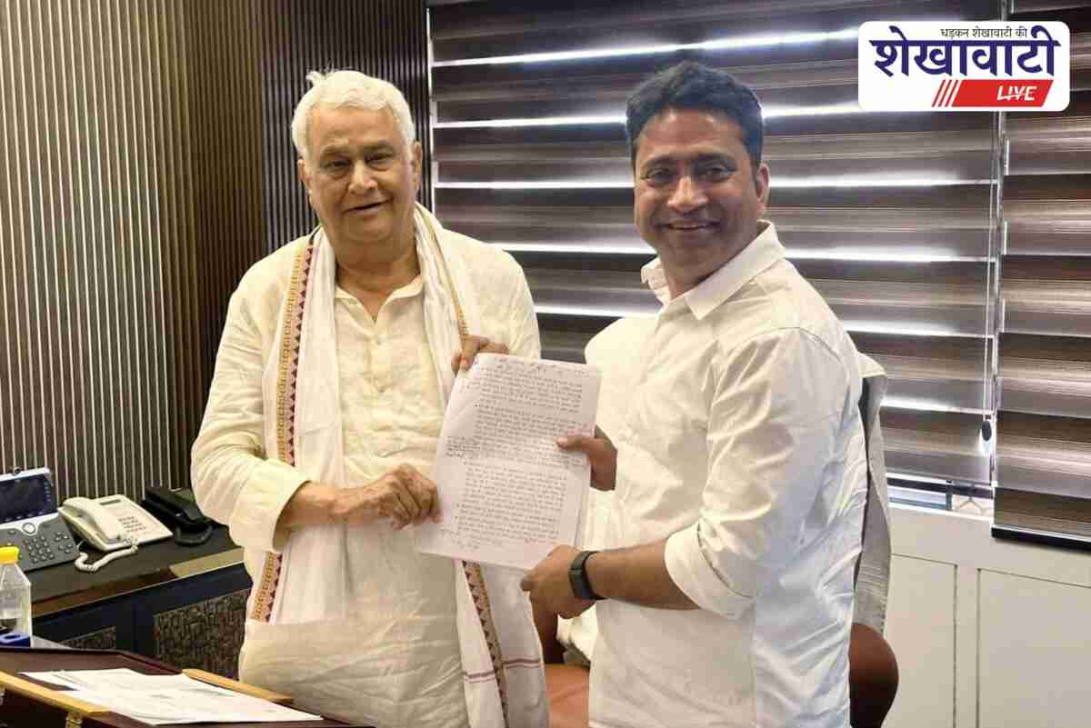 MP Kaswan meeting Agriculture Minister on farmers' issues