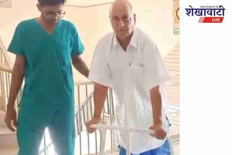 Free knee transplant for Chirawa resident at Dhukiyaa Hospital, Jhunjhunu