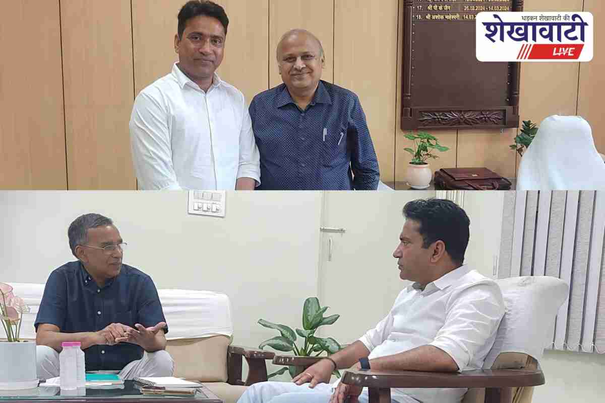 Rahul Kaswan discusses railway, road and water mission issues with officials