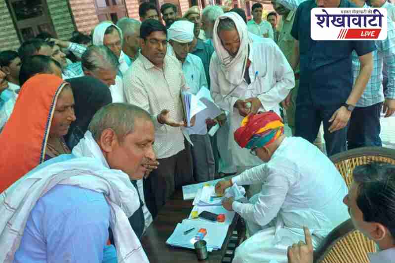 UDH Minister Jhabar Singh Kharra addressing public grievances in Shrimadhopur