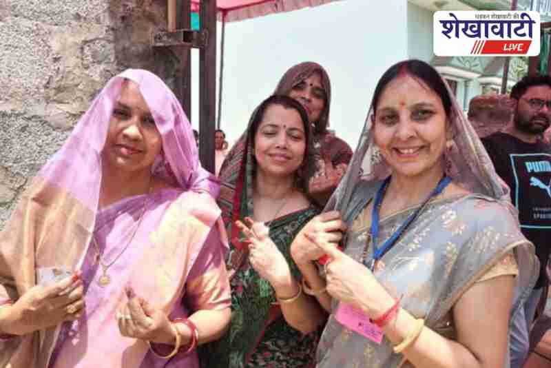 Laxmangarh ward 9 by-election 2025 voter turnout details