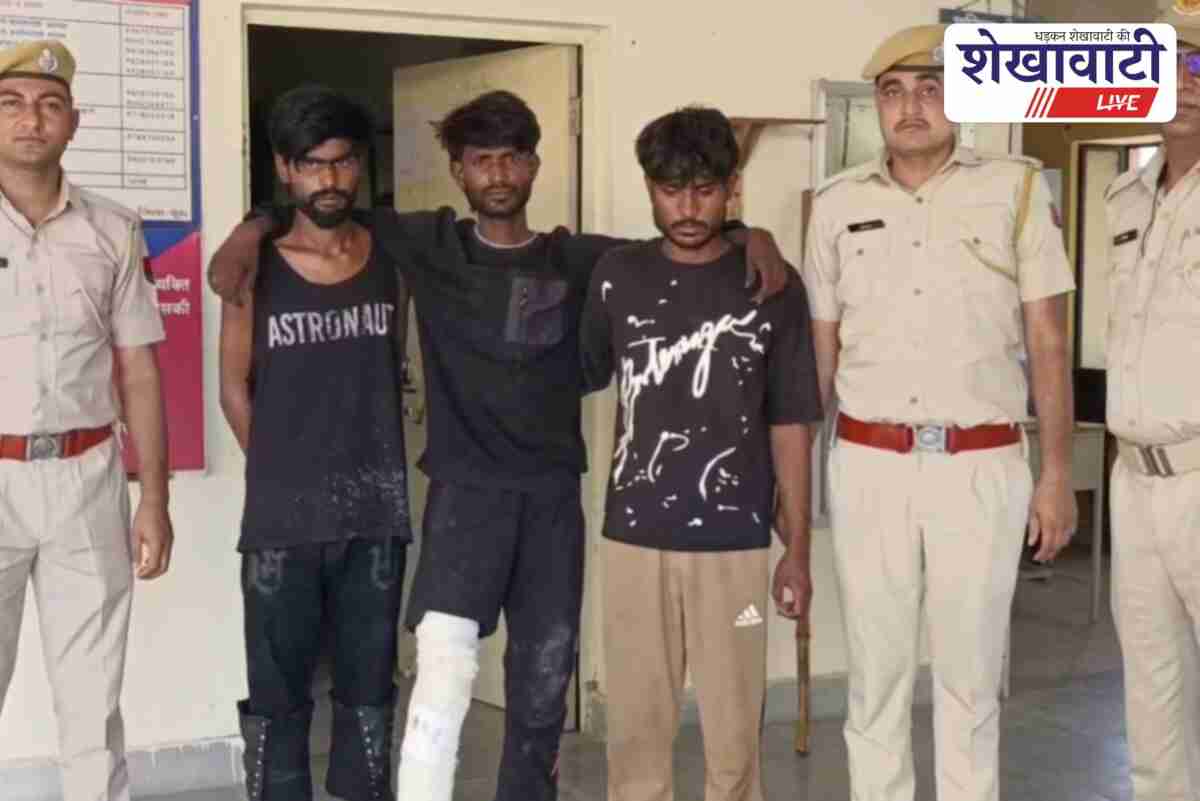 Ratanagarh police arrest three thieves for house theft, two absconding