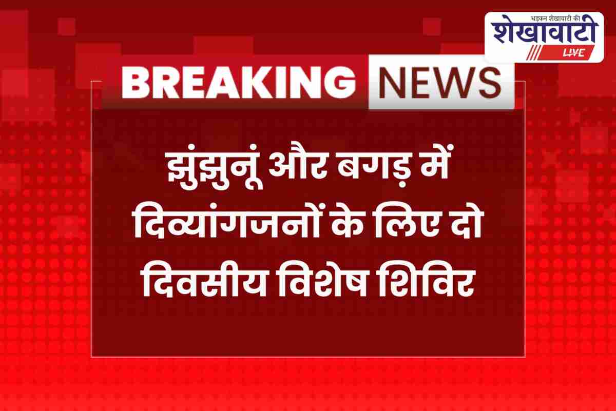 Divyang beneficiaries at special camp in Jhunjhunu and Bagar Rajasthan