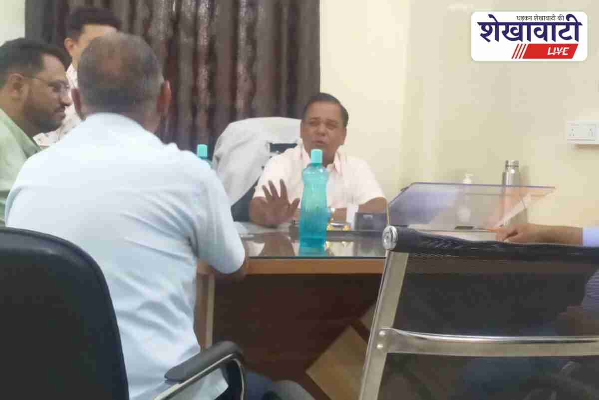 CMHO Dr Ashok Mahariya inspecting hospitals in Sikar district