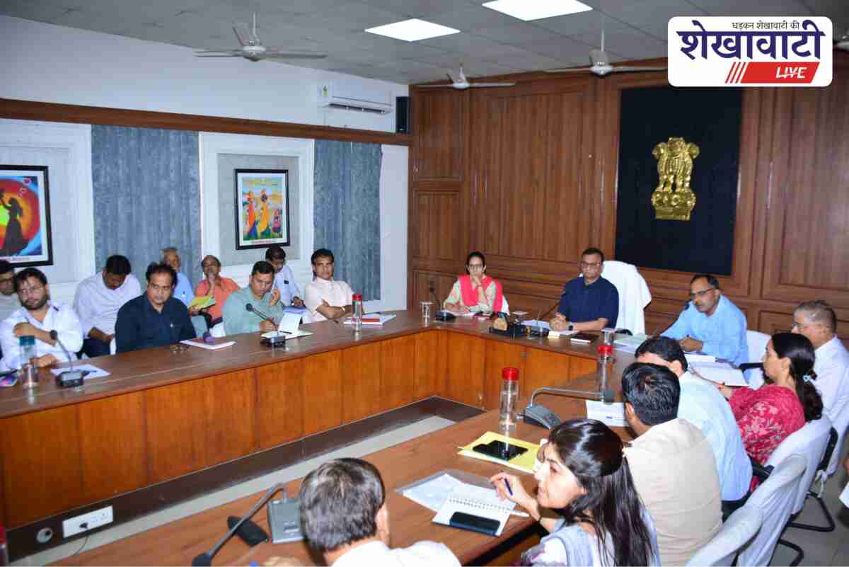 District Collector Mukul Sharma chairs flagship schemes review meeting