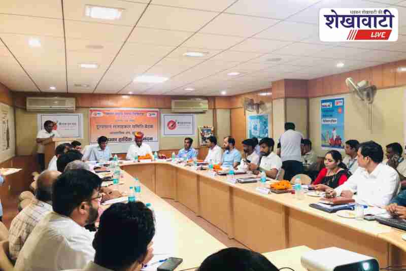 BSNL 4G tower installation work in progress in Sikar