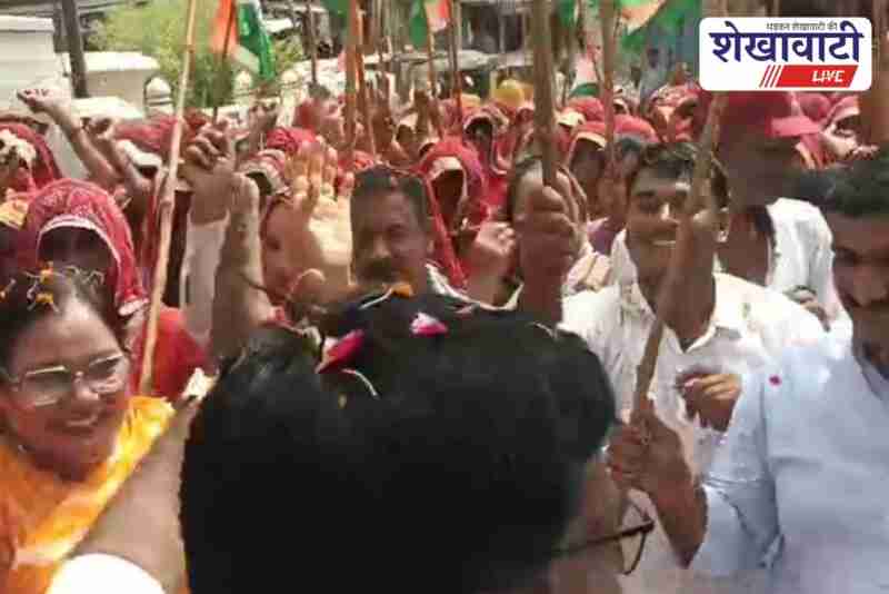 Women of Ratangarh pay tribute to soldiers with Sindoor Yatra