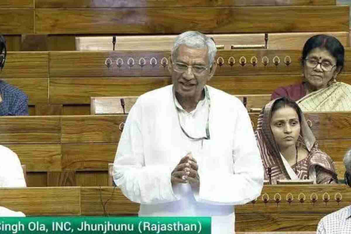 Jhunjhunu MP raises demand for Loharu-Pilani railway line in Parliament