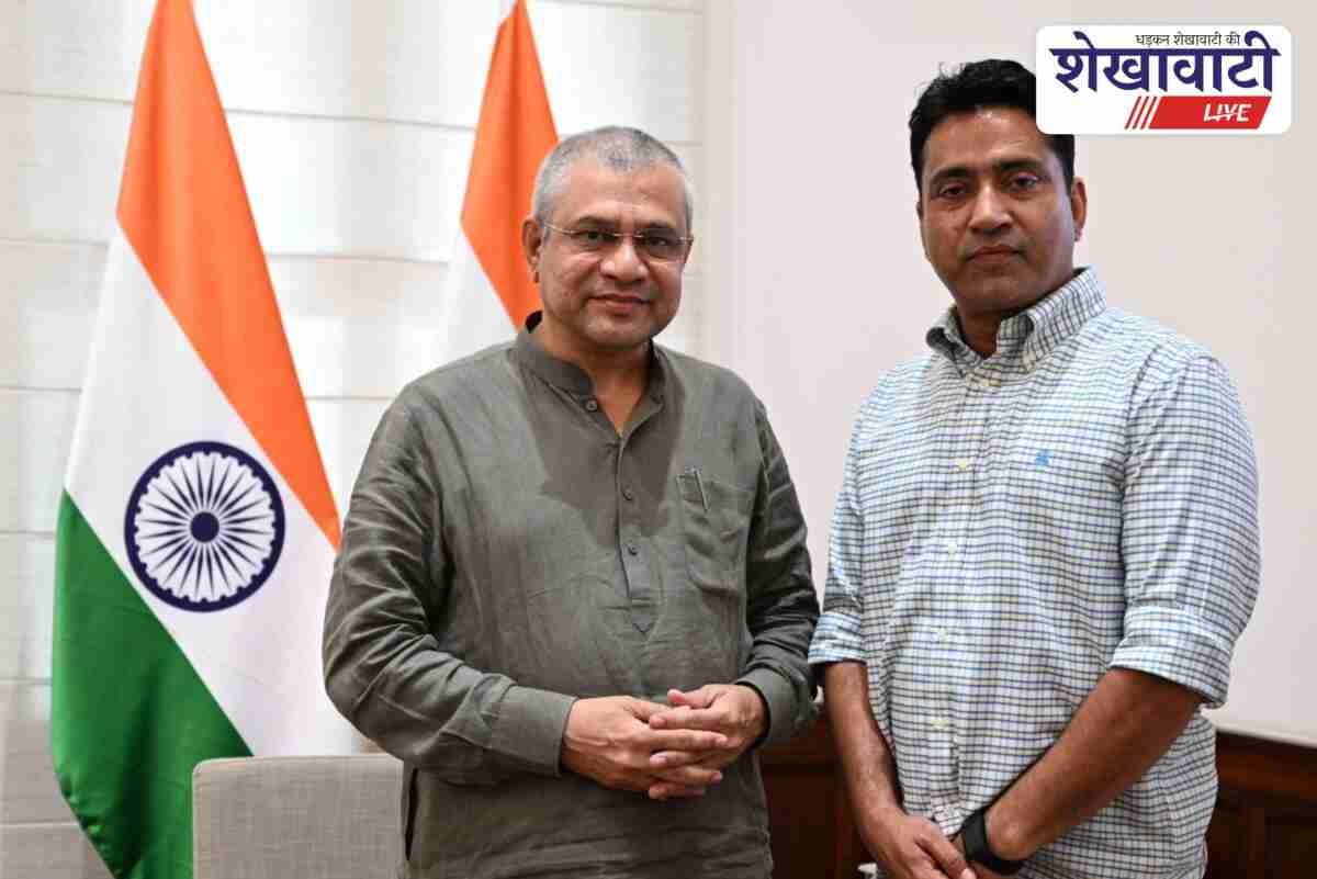 MP Rahul Kaswan meets Railway Minister to discuss new trains