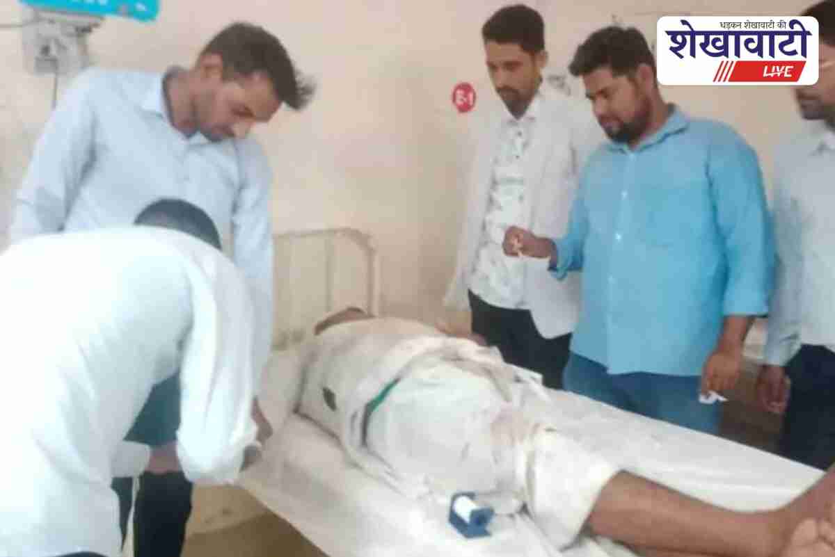 Injured elderly man admitted after axe attack in Churu Dalman village