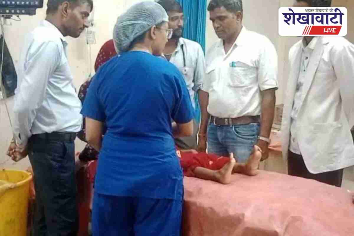 Child burned by hot tea in Churu, hospitalized in stable condition