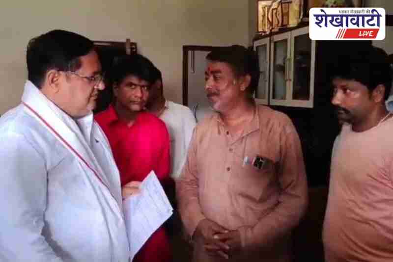 Ratangarh ex-MLA addresses public grievances during Jan Sunwai