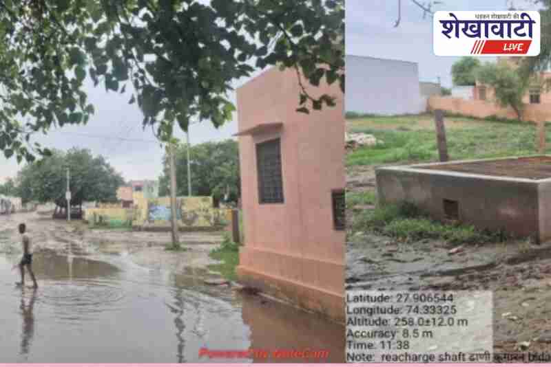 Recharge shafts built in Churu to prevent flooding and save water