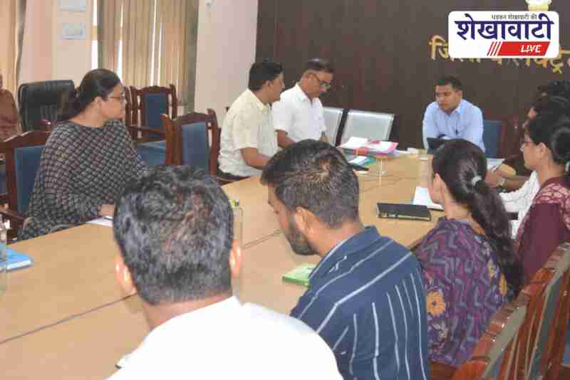 Churu Collector directs officers to strengthen cooperative scheme execution