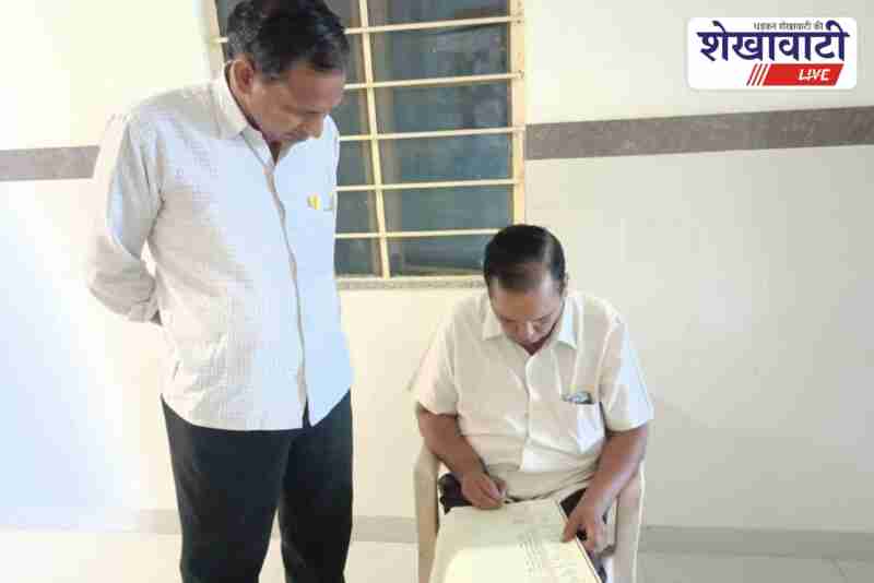 CMHO Dr Ashok Mahariya inspects health centers in Sikar district