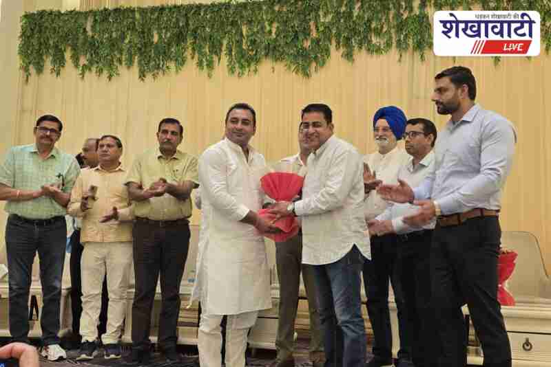 Krishna Gawadia honoured in Jhunjhunu after BBAN Rajasthan appointment