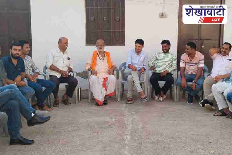 Volunteers prepare for Hanuman Chalisa event in Jhunjhunu on Tulsidas Jayanti