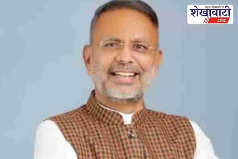Energy Minister Heeralal Nagar visits Khatushyamji temple, Sikar