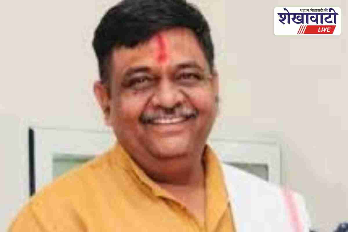 Minister Sanjay Sharma inspects flood damage in Sikar district