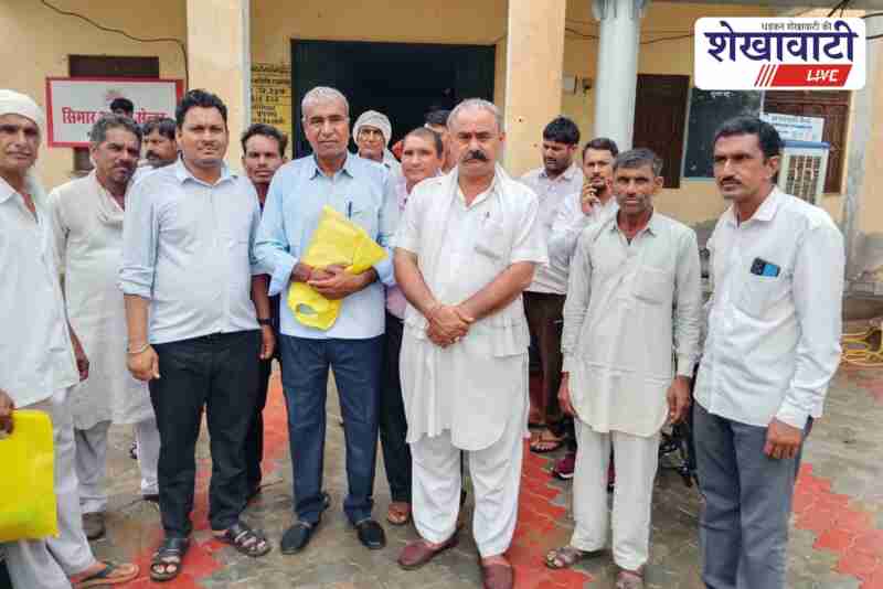 Farmers protest in Ratangarh against smart meters and land issues