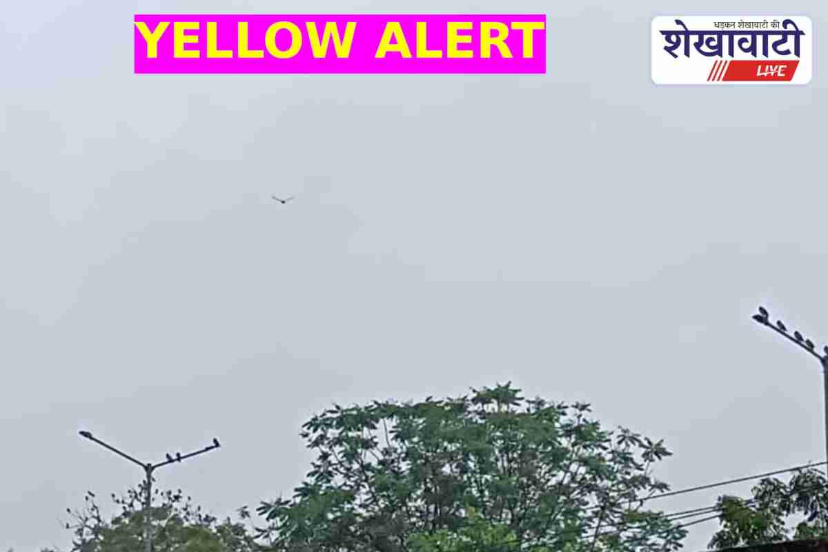 Heavy rain warning in Jhunjhunu, officials discuss school closure