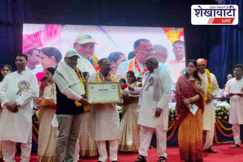 Dr Moolchand from Churu honoured with Sanskrit Sadhana Samman 2025