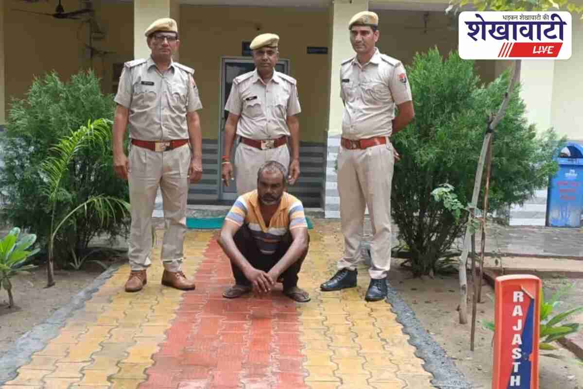Jhunjhunu police seized illegal liquor bottles, accused arrested in Pilani
