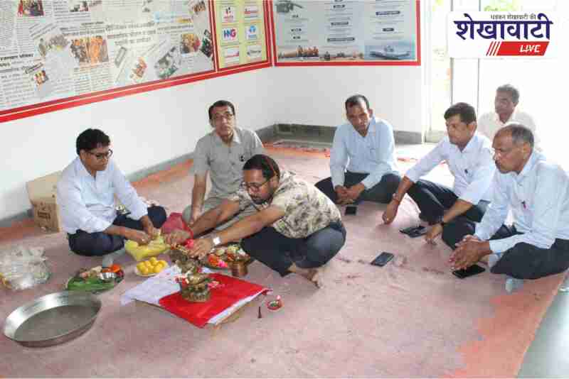 Bagar Maheshwari colleges celebrate Ganesh Chaturthi with puja rituals
