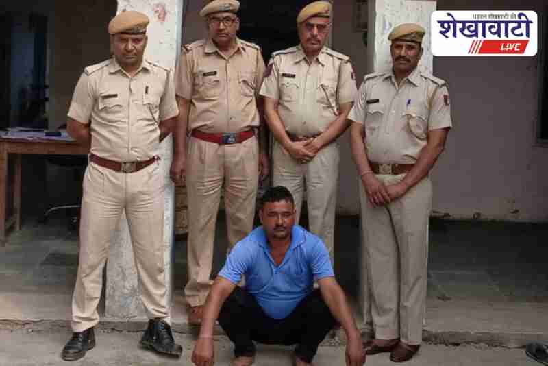 Jhunjhunu police seize illegal liquor in Babai, suspect arrested