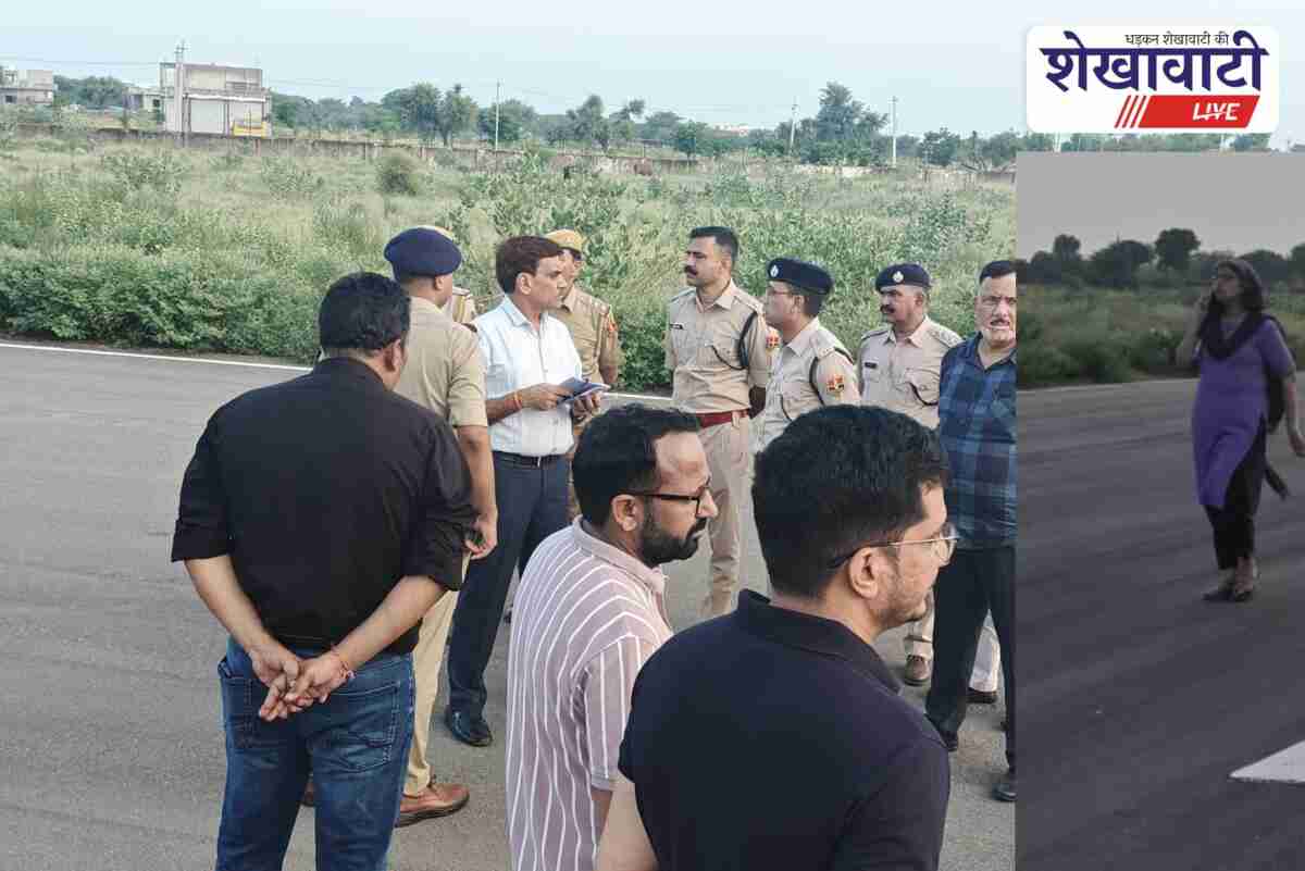 Jhunjhunu CM Bhajanlal Sharma visit for crop insurance claim distribution