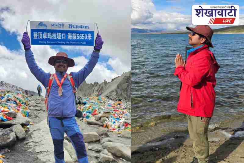 Churu mountaineer Gaurav Sharma completes 18th Kailash Parikrama successfully