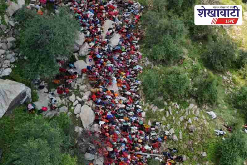 Devotees gather at Lohargal Surya Kund Jhunjhunu for holy dip
