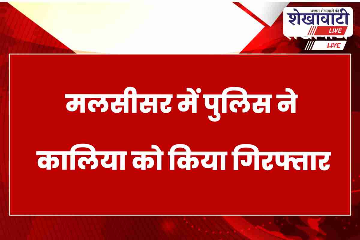 Jhunjhunu police arrest absconding burglary accused Kaliya from Malsisar