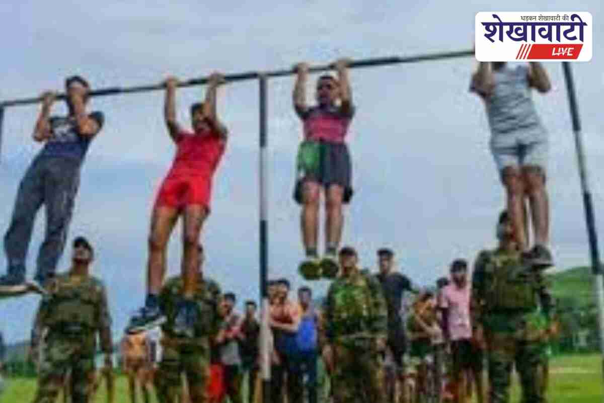 Sikar army recruitment rally with 560 candidates from Jaipur and Didwana