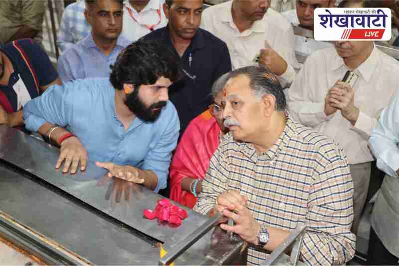 Chief Justice Shriram Kalpith Rajendra visits Khatushyamji temple in Sikar, Rajasthan