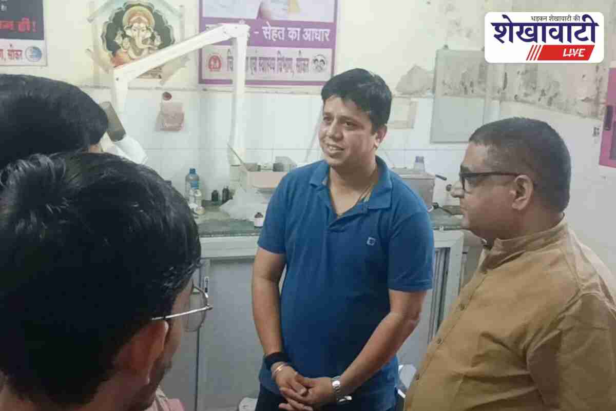 State nodal officer inspects hospitals in Fatehpur and Laxmangarh Sikar