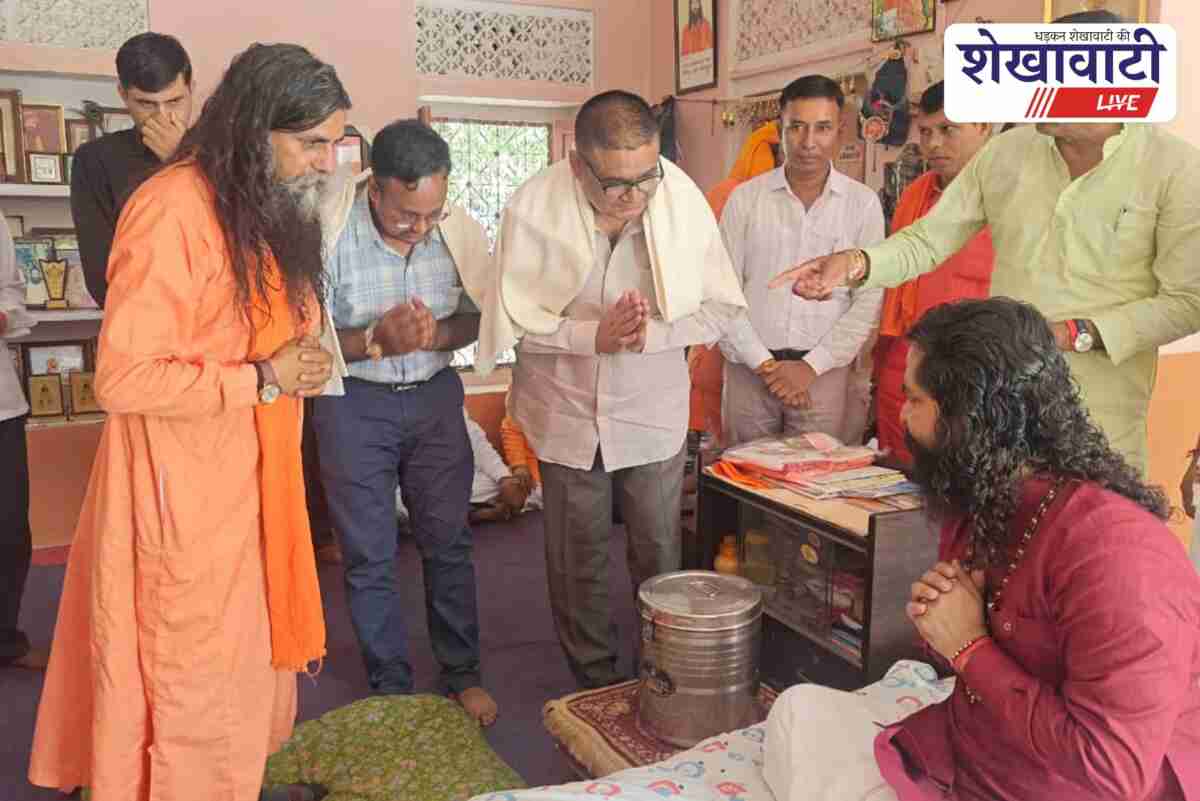 Dr SN Dholpuriya inspects Losal hospital, visits Sangaliya Peeth Sikar