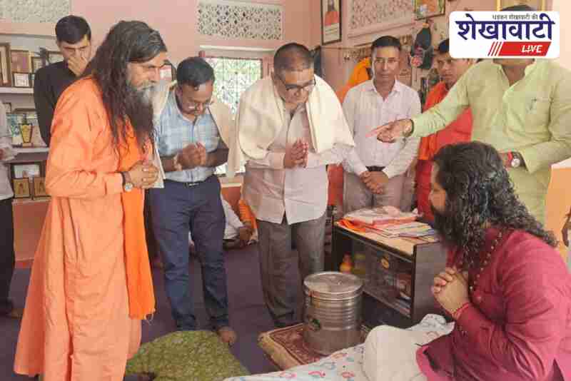 Dr SN Dholpuriya inspects Losal hospital, visits Sangaliya Peeth Sikar